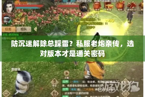 防沉迷解除总踩雷?私服老炮亲传,选对版本才是通关密码 防沉迷解除总踩雷?私服老炮亲传,选对版本才是通关密码