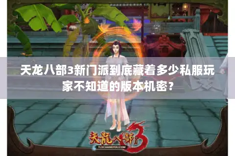 天龙八部3新门派到底藏着多少私服玩家不知道的版本机密? 天龙八部3新门派到底藏着多少私服玩家不知道的版本机密?