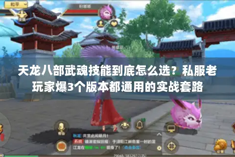 天龙八部武魂技能到底怎么选？私服老玩家爆3个版本都通用的实战套路