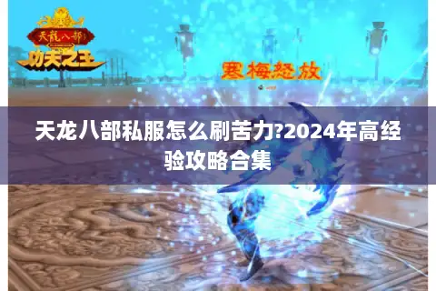 天龙八部私服怎么刷苦力?2024年高经验攻略合集