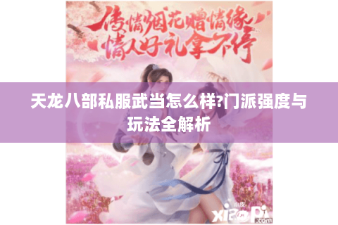 天龙八部私服武当怎么样?门派强度与玩法全解析