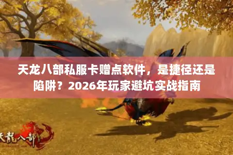 天龙八部私服卡赠点软件，是捷径还是陷阱？2026年玩家避坑实战指南