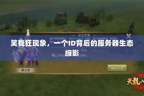 笑我狂现象，一个ID背后的服务器生态缩影