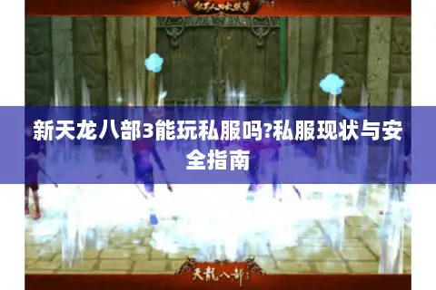 新天龙八部3能玩私服吗?私服现状与安全指南