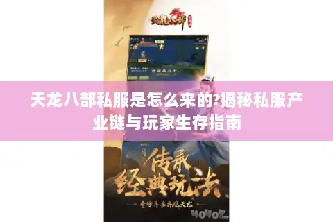 天龙八部私服是怎么来的?揭秘私服产业链与玩家生存指南