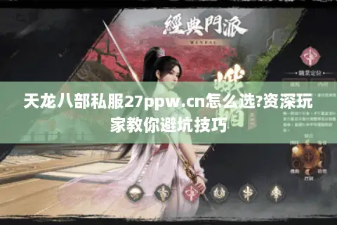 天龙八部私服27ppw.cn怎么选?资深玩家教你避坑技巧