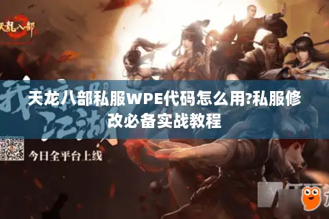 天龙八部私服WPE代码怎么用?私服修改必备实战教程