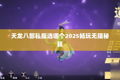 天龙八部私服选哪个2025畅玩无阻秘籍