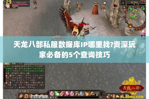 天龙八部私服数据库IP哪里找?资深玩家必备的5个查询技巧