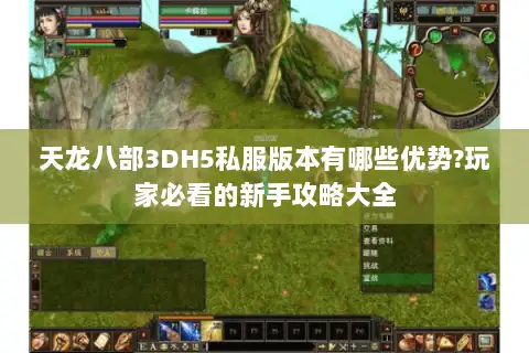 天龙八部3DH5私服版本有哪些优势?玩家必看的新手攻略大全