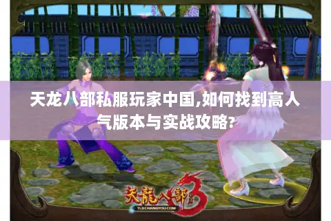 天龙八部私服玩家中国,如何找到高人气版本与实战攻略?