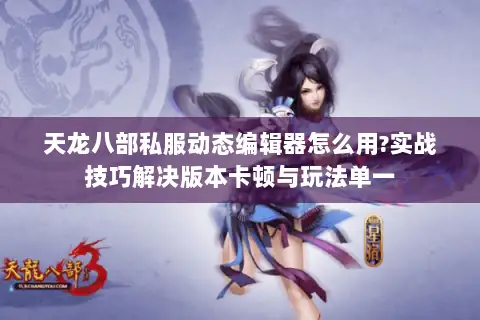 天龙八部私服动态编辑器怎么用?实战技巧解决版本卡顿与玩法单一