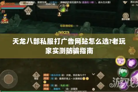 天龙八部私服打广告网站怎么选?老玩家实测防骗指南 天龙八部私服打广告网站怎么选?老玩家实测防骗指南