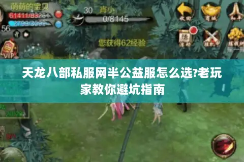 天龙八部私服网半公益服怎么选?老玩家教你避坑指南