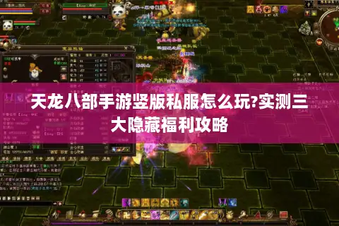 天龙八部手游竖版私服怎么玩?实测三大隐藏福利攻略 天龙八部手游竖版私服怎么玩?实测三大隐藏福利攻略