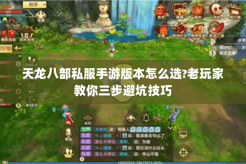 天龙八部私服手游版本怎么选?老玩家教你三步避坑技巧 天龙八部私服手游版本怎么选?老玩家教你三步避坑技巧