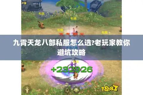 九霄天龙八部私服怎么选?老玩家教你避坑攻略