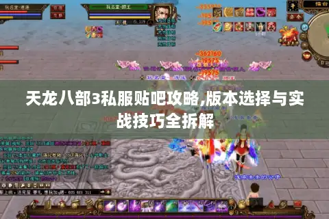 天龙八部3私服贴吧攻略,版本选择与实战技巧全拆解