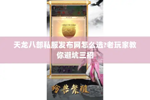 天龙八部私服发布网怎么选?老玩家教你避坑三招 天龙八部私服发布网怎么选?老玩家教你避坑三招
