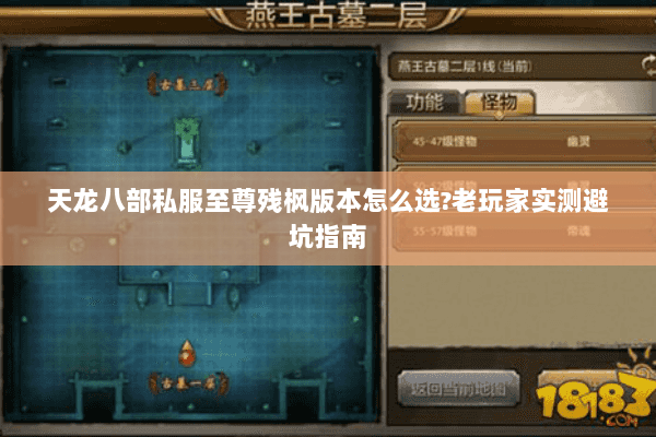 天龙八部私服至尊残枫版本怎么选?老玩家实测避坑指南 天龙八部私服至尊残枫版本怎么选?老玩家实测避坑指南