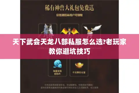 天下武会天龙八部私服怎么选?老玩家教你避坑技巧 天下武会天龙八部私服怎么选?老玩家教你避坑技巧