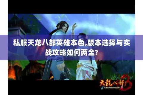 私服天龙八部英雄本色,版本选择与实战攻略如何两全?