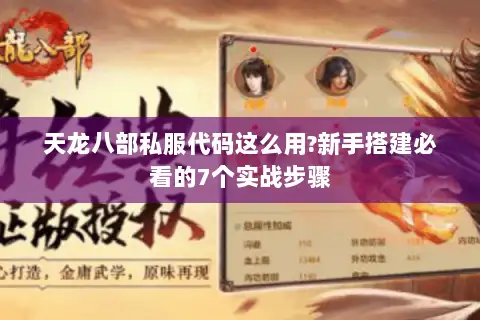 天龙八部私服代码这么用?新手搭建必看的7个实战步骤
