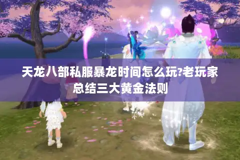 天龙八部私服暴龙时间怎么玩?老玩家总结三大黄金法则 天龙八部私服暴龙时间怎么玩?老玩家总结三大黄金法则