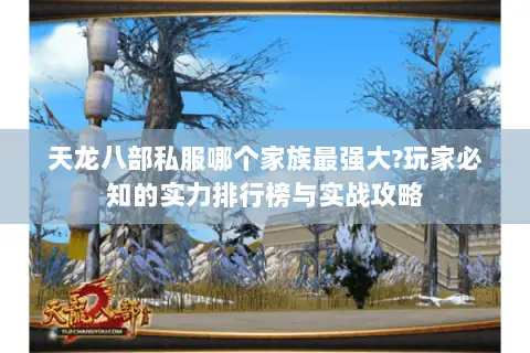 天龙八部私服哪个家族最强大?玩家必知的实力排行榜与实战攻略