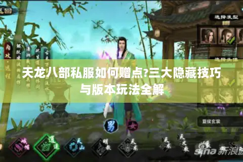 天龙八部私服如何赠点?三大隐藏技巧与版本玩法全解 天龙八部私服如何赠点?三大隐藏技巧与版本玩法全解