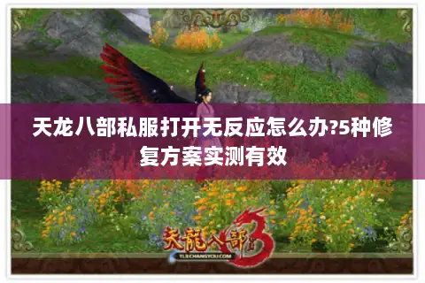 天龙八部私服打开无反应怎么办?5种修复方案实测有效