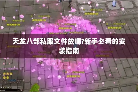 天龙八部私服文件放哪?新手必看的安装指南
