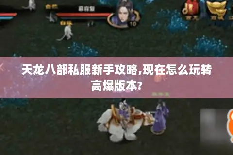 天龙八部私服新手攻略,现在怎么玩转高爆版本? 天龙八部私服新手攻略,现在怎么玩转高爆版本?