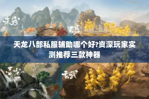天龙八部私服辅助哪个好?资深玩家实测推荐三款神器 天龙八部私服辅助哪个好?资深玩家实测推荐三款神器
