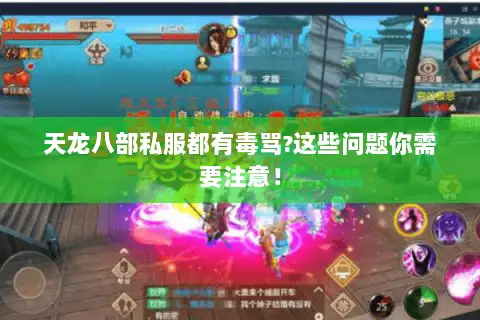 天龙八部私服都有毒骂?这些问题你需要注意! 天龙八部私服都有毒骂?这些问题你需要注意!