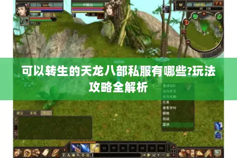 可以转生的天龙八部私服有哪些?玩法攻略全解析 可以转生的天龙八部私服有哪些?玩法攻略全解析