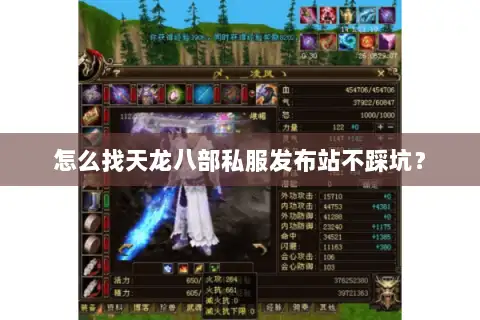 怎么找天龙八部私服发布站不踩坑？