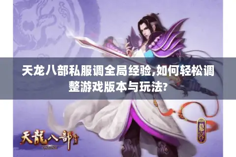 天龙八部私服调全局经验,如何轻松调整游戏版本与玩法?