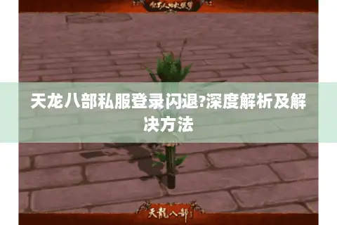 天龙八部私服登录闪退?深度解析及解决方法 天龙八部私服登录闪退?深度解析及解决方法