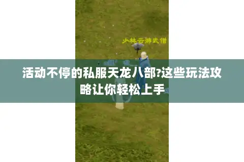 活动不停的私服天龙八部?这些玩法攻略让你轻松上手 活动不停的私服天龙八部?这些玩法攻略让你轻松上手