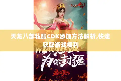 天龙八部私服CDK添加方法解析,快速获取游戏福利