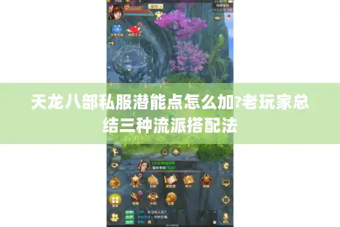 天龙八部私服潜能点怎么加?老玩家总结三种流派搭配法 天龙八部私服潜能点怎么加?老玩家总结三种流派搭配法