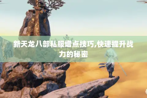 新天龙八部私服增点技巧,快速提升战力的秘密