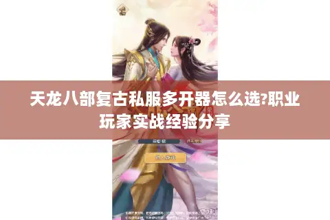 天龙八部复古私服多开器怎么选?职业玩家实战经验分享