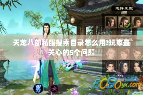 天龙八部私服搜索目录怎么用?玩家最关心的5个问题 天龙八部私服搜索目录怎么用?玩家最关心的5个问题