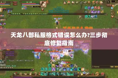 天龙八部私服格式错误怎么办?三步彻底修复指南 天龙八部私服格式错误怎么办?三步彻底修复指南