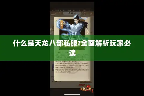 什么是天龙八部私服?全面解析玩家必读 什么是天龙八部私服?全面解析玩家必读