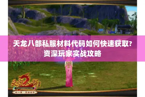 天龙八部私服材料代码如何快速获取?资深玩家实战攻略 天龙八部私服材料代码如何快速获取?资深玩家实战攻略