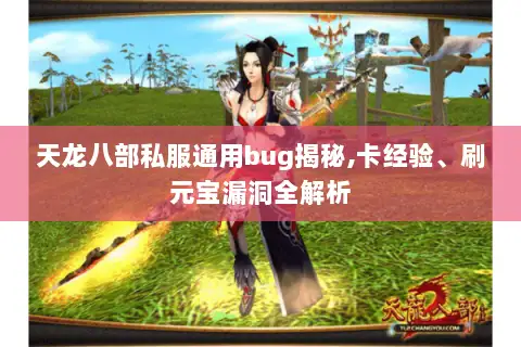 天龙八部私服通用bug揭秘,卡经验、刷元宝漏洞全解析