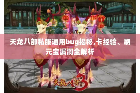 天龙八部私服通用bug揭秘,卡经验、刷元宝漏洞全解析